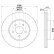 Disque de frein 8DD 355 127-691 Hella