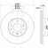 Disque de frein 8DD 355 127-841 Hella