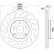 Disque de frein 8DD 355 127-911 Hella