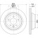Disque de frein 8DD 355 128-081 Hella