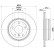 Disque de frein 8DD 355 128-121 Hella