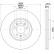 Disque de frein 8DD 355 128-221 Hella