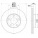 Disque de frein 8DD 355 128-231 Hella