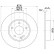 Disque de frein 8DD 355 128-261 Hella