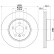 Disque de frein 8DD 355 128-481 Hella