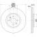 Disque de frein 8DD 355 128-551 Hella