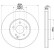 Disque de frein 8DD 355 128-641 Hella