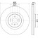 Disque de frein 8DD 355 128-941 Hella