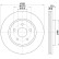 Disque de frein 8DD 355 129-051 Hella