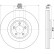 Disque de frein 8DD 355 129-071 Hella