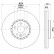Disque de frein 8DD 355 129-141 Hella