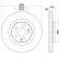 Disque de frein 8DD 355 129-481 Hella