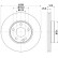 Disque de frein 8DD 355 129-671 Hella
