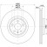 Disque de frein 8DD 355 129-701 Hella