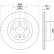 Disque de frein 8DD 355 129-811 Hella