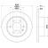 Disque de frein 8DD 355 131-841 Hella