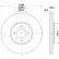 Disque de frein 8DD 355 131-991 Hella