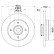 Disque de frein 8DD 355 132-161 Hella