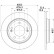 Disque de frein 8DD 355 132-611 Hella