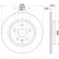 Disque de frein 8DD 355 132-751 Hella