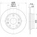 Disque de frein 8DD 355 134-781 Hella