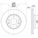 Disque de frein 8DD 355 135-091 Hella