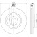 DISQUE DE FREIN 8DD 8DD 355 133-841 Hella