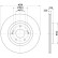 DISQUE DE FREIN 8DD 8DD 355 134-171 Hella