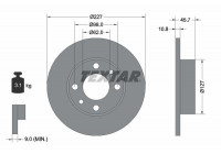 Disque de frein 92019300 Textar