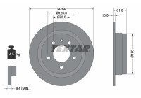Disque de frein 92022400 Textar