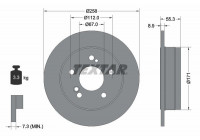 Disque de frein 92032003 Textar