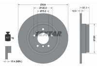 Disque de frein 92058400 Textar