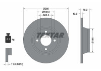 Disque de frein 92060400 Textar
