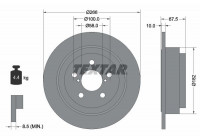 Disque de frein 92082000 Textar