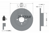 Disque de frein 92090100 Textar