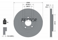 Disque de frein 92099100 Textar