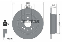 Disque de frein 92165703 Textar