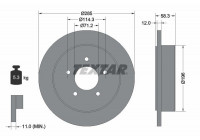 Disque de frein 92169100 Textar