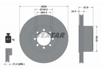 Disque de frein 92171700 Textar