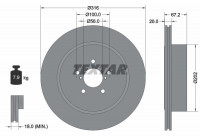 Disque de frein 92173703 Textar