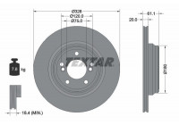 Disque de frein 92211305 Textar