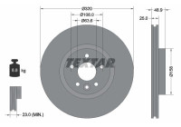Disque de frein 92282105 Textar