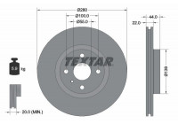 Disque de frein 92304205 Textar