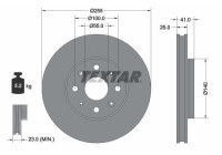 Disque de frein 92352103 Textar