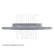 Disque de frein ADA104354 Blue Print, Vignette 4