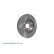 Disque de frein ADB114325 Blue Print, Vignette 5