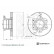 Disque de frein ADBP430014 Blue Print, Vignette 3