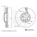 Disque de frein ADBP430024 Blue Print, Vignette 3