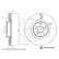 Disque de frein ADBP430038 Blue Print, Vignette 3