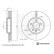 Disque de frein ADBP430040 Blue Print, Vignette 3